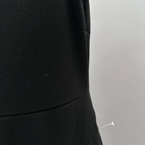 Lulus Womens Maxi Dress High Split Ruffle Side Back Zipper Strapless Black L - Picture 7 of 13